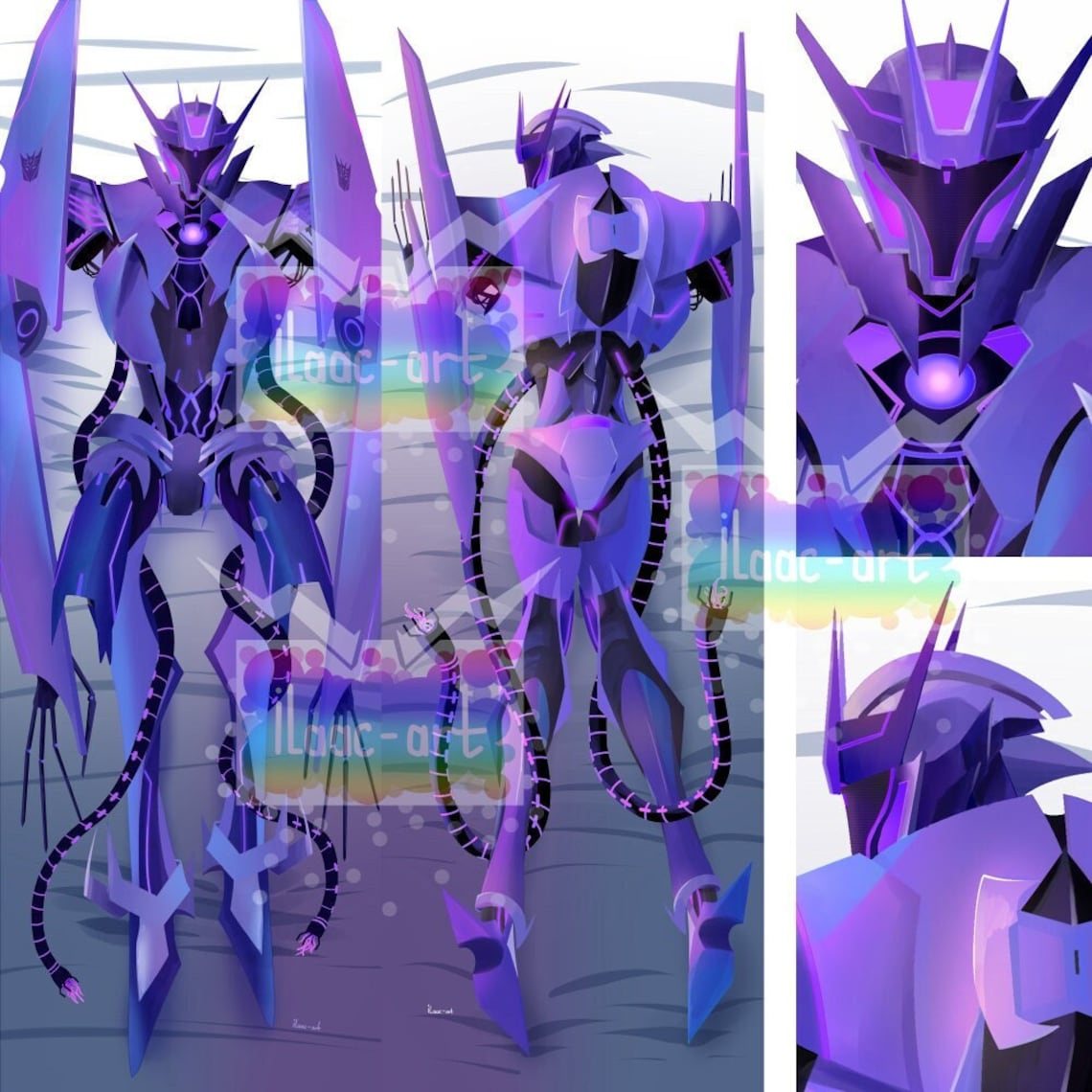 Soundwave Transformers Prime TFP Dakimakura Body Pillow Case Etsy UK