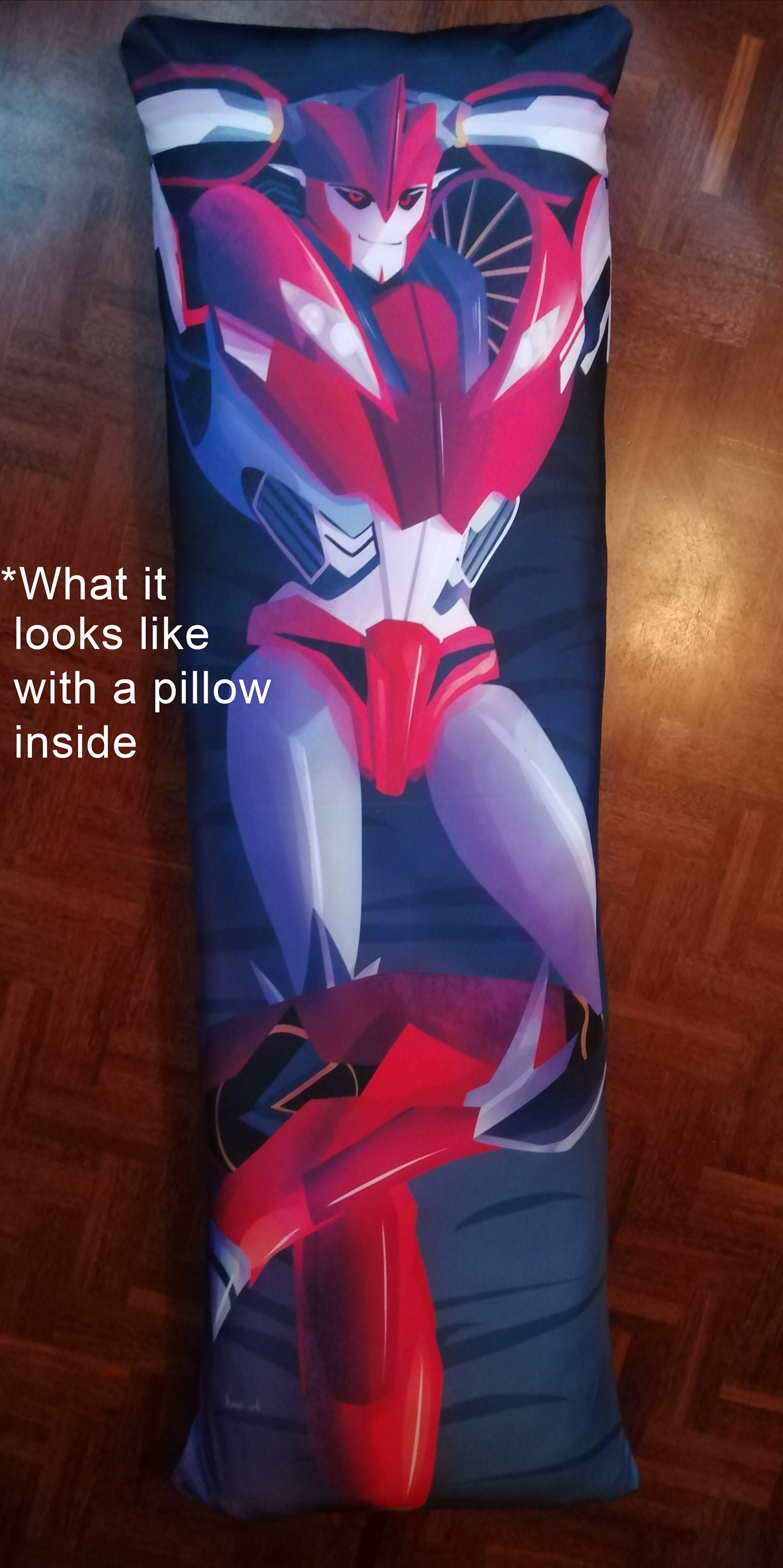 Soundwave Transformers Prime TFP Dakimakura Body Pillow Case 