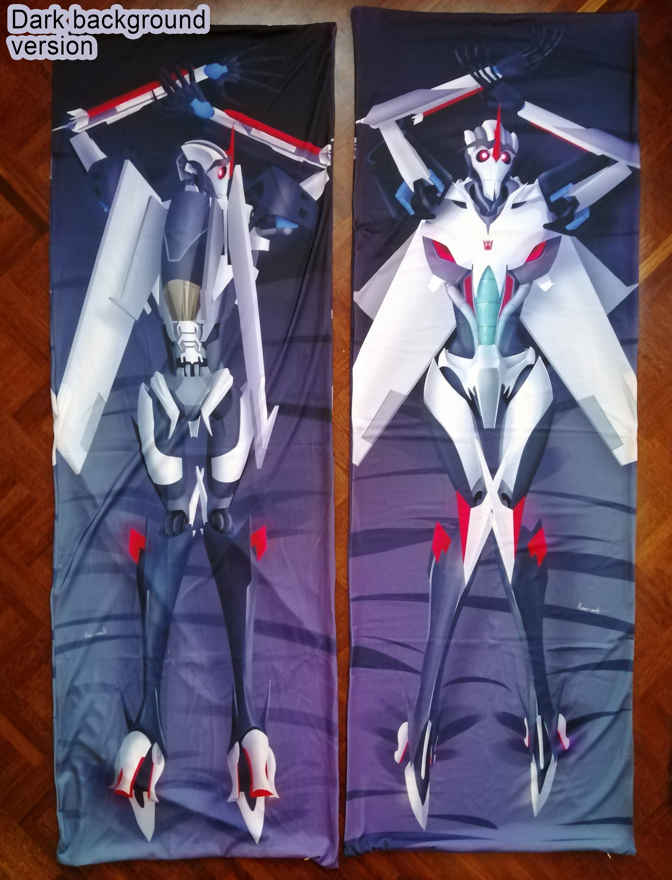 Soundwave Transformers Prime TFP Dakimakura Body Pillow Case 