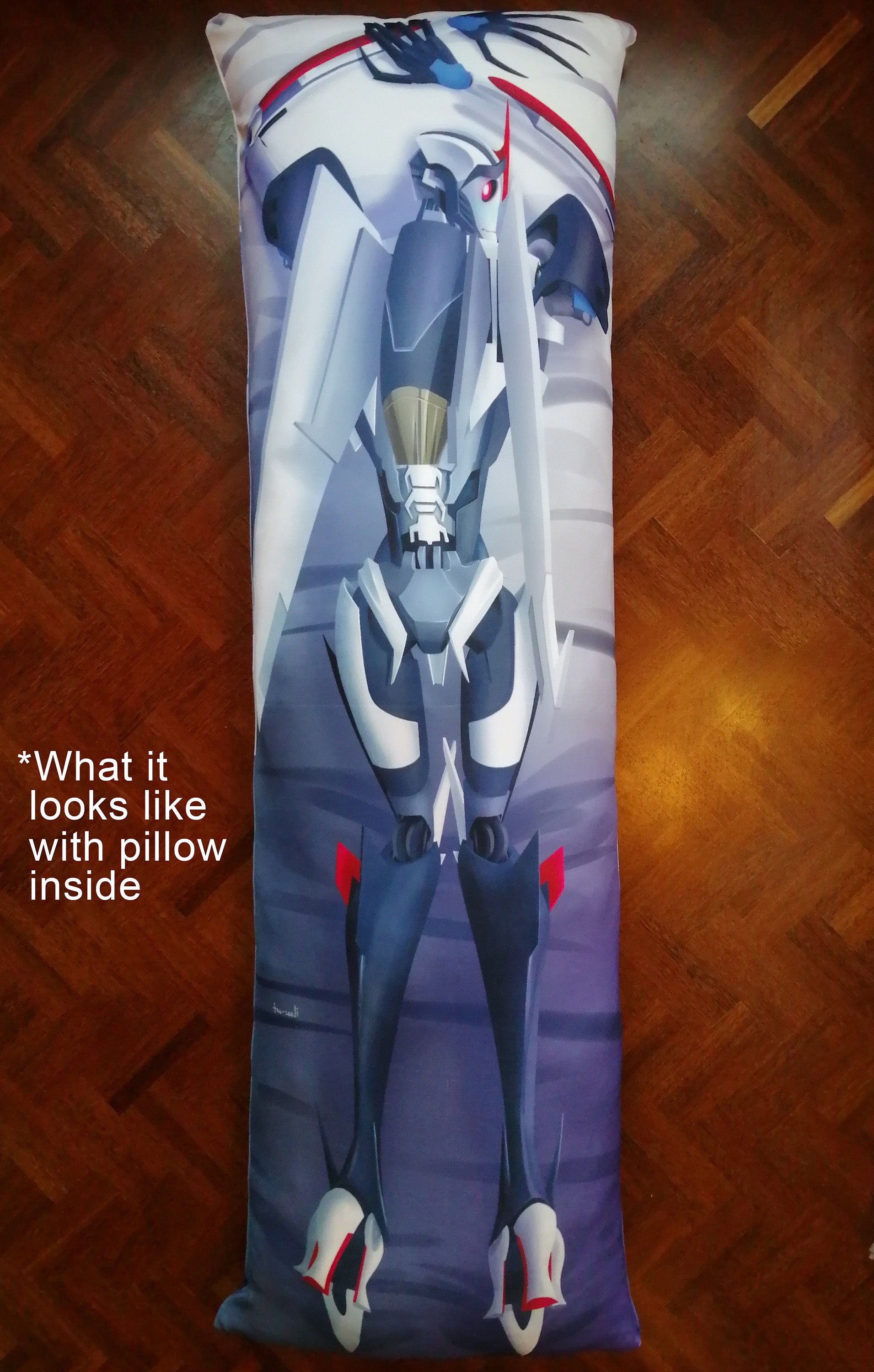 Soundwave Transformers Prime TFP Dakimakura Body Pillow Case 