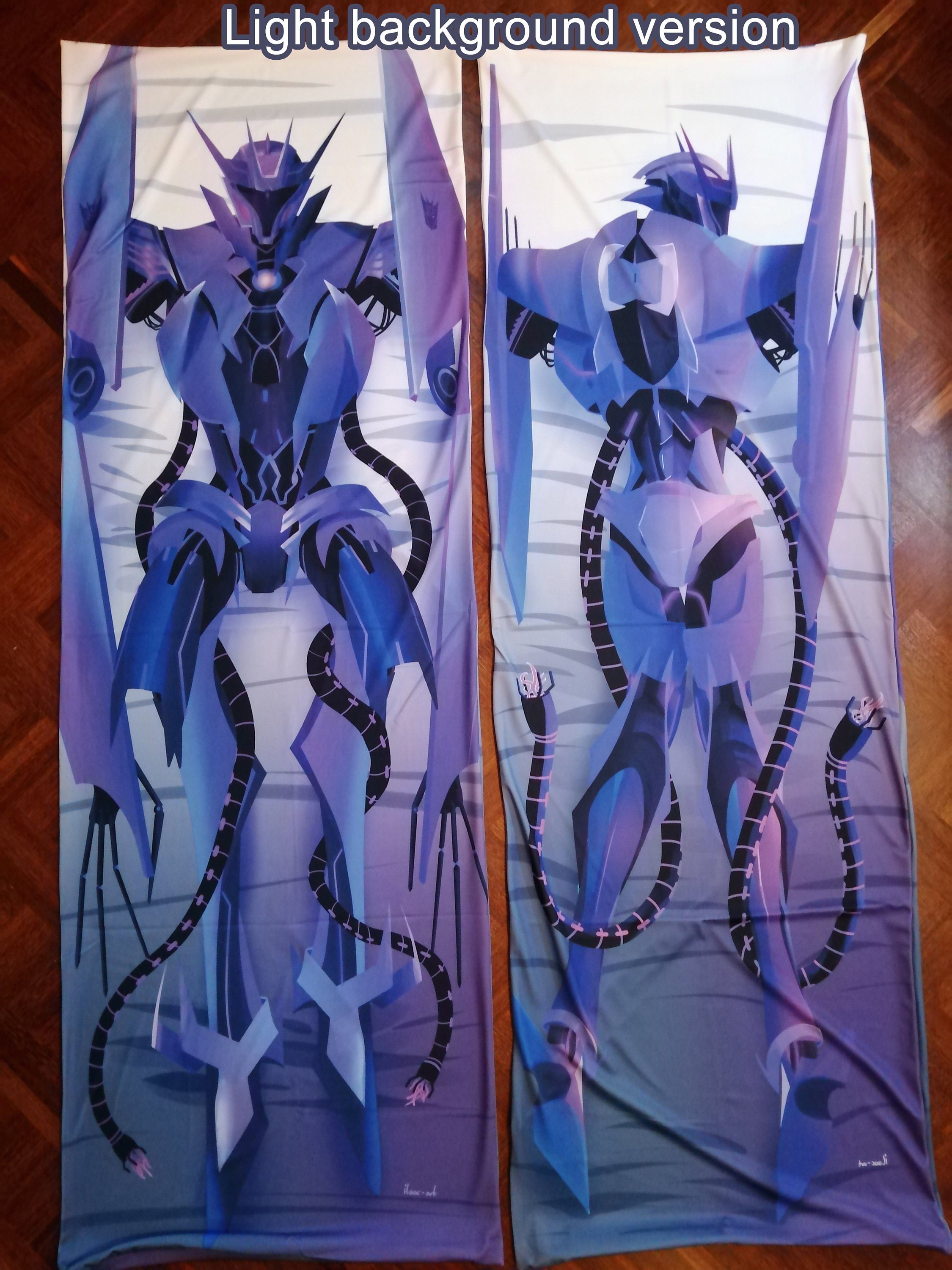 Soundwave Transformers Prime TFP Dakimakura Body Pillow Case 