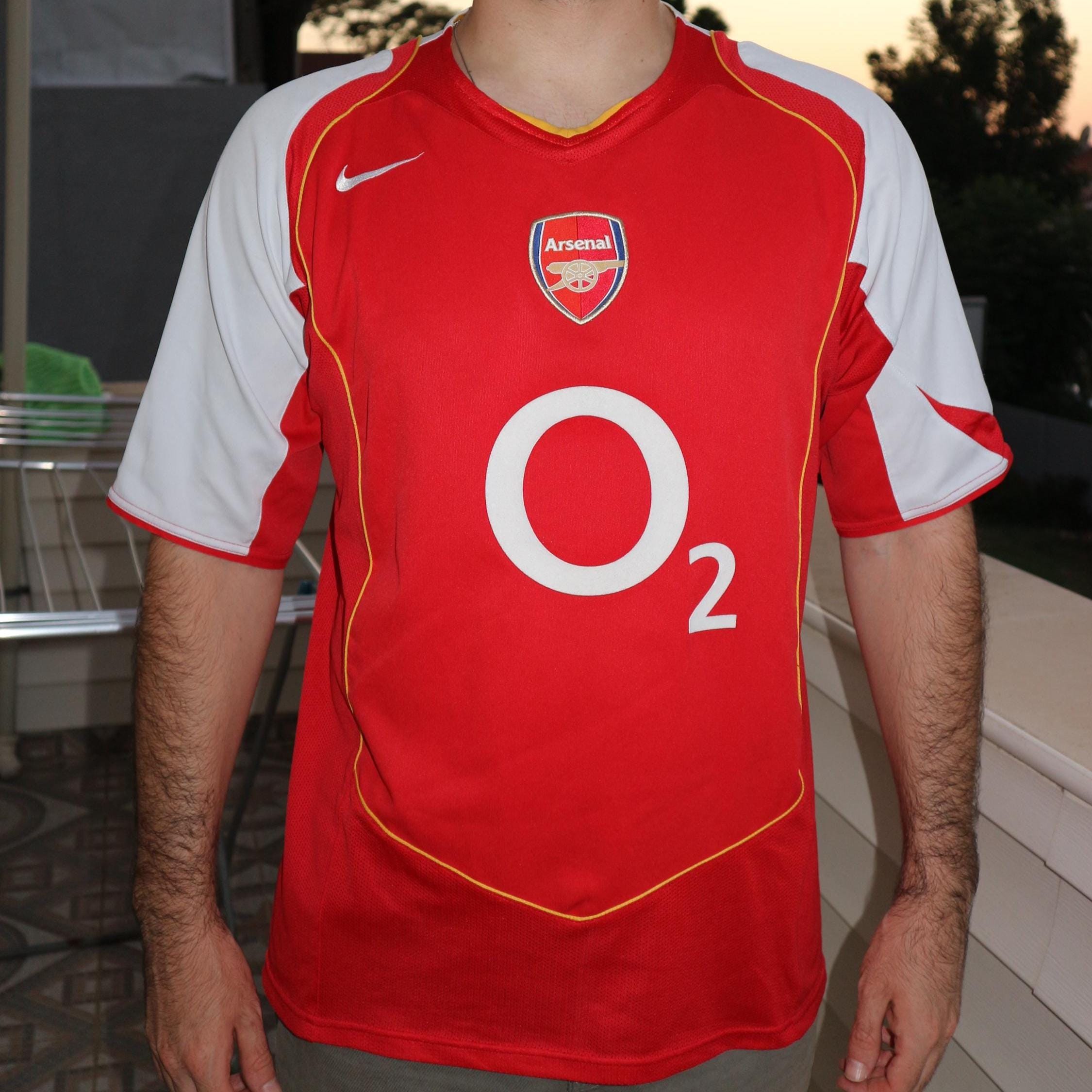 Original Authentic Arsenal 2004-05 Henry 14 Shirt Size Large - Etsy