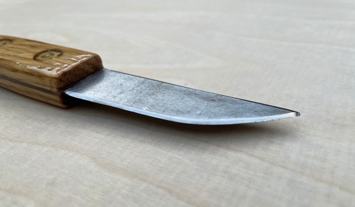 Handcrafted Knife from an Old Saw Blade Etsy