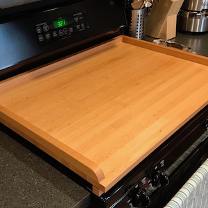 Handmade European Beech Hardwood Pastry, Dough, Pasta, Noodle & Stolnica Board for Dough Kneading.  Standard, Stove Top and Custom Sizes.