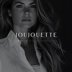 Elegant French-Inspired Premade Logo Template for Boutique, Fashion or Luxury Brand Identity
