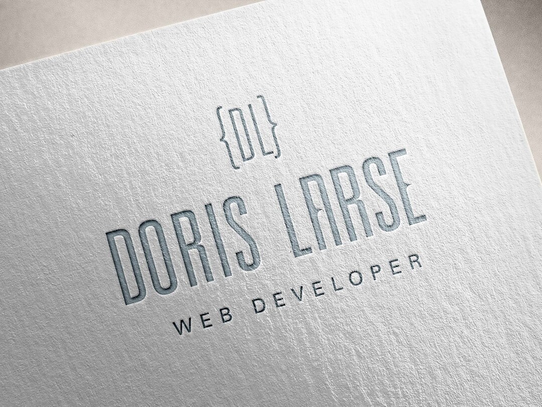 Premade Logo, Shop Logo, Web Developer Logo, Condensed Logo, Customized ...