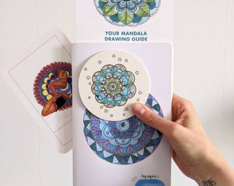 Download Mandala Drawing Etsy