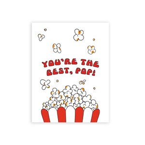 father's day card | best pop | punny father's day cards | card from son | step dad gift | first father's day