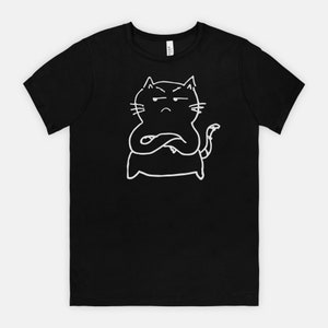resentment cat t-shirt, grumpy cat shirt, funny cat t-shirt, graphic T&#39;s, cat lover gift