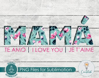 Mother's Day Mug  Design |  Mug Design for Sublimation | Digital Download | 15oz and 12oz Mug design Mothers Day Mug Sublimation