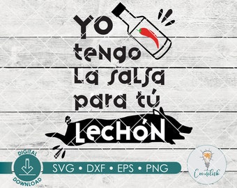 Lechon svg | Latino SVG, dxf , png, eps, | Digital Download| Spanish Christmas svg, Spanish Quote SVG | Funny Christmas Spanish SVG