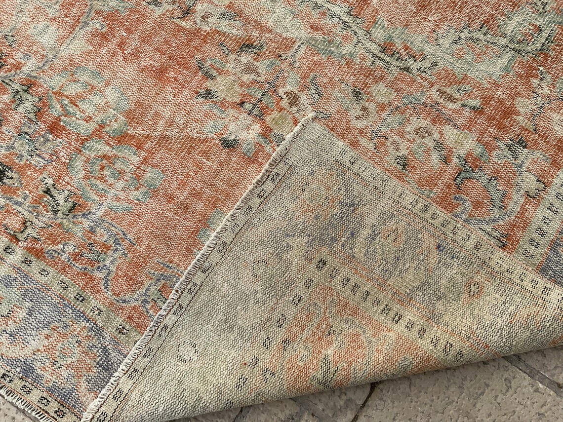 Turkısh Teppich 6x91 Füße Oushak Teppiche Helle Farbe | Etsy