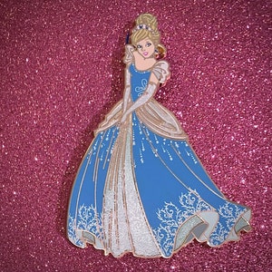 Cinderella in her Blue Dress Pin