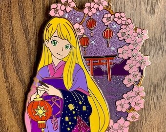 Rapunzel Sakura Princess Pin