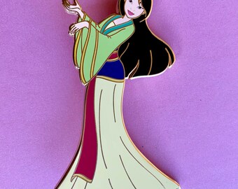 Mulan Dancing Damsels Pin