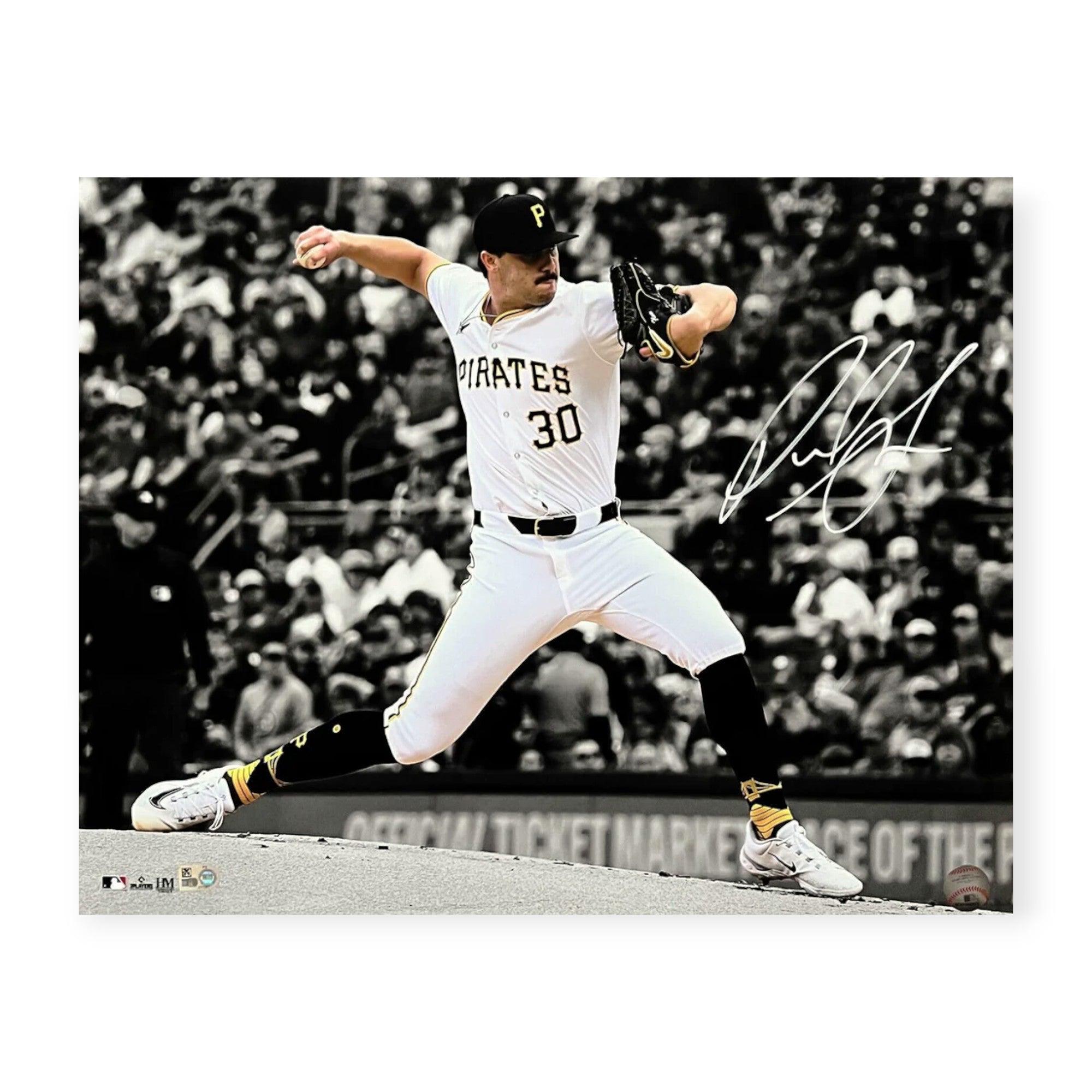 Discover Paul Skenes Pittsburgh Pirates Autographed Debut Poster