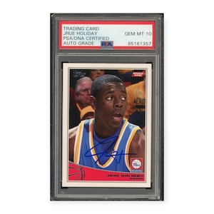 Psa 10 Topps Autographed Cards - Etsy