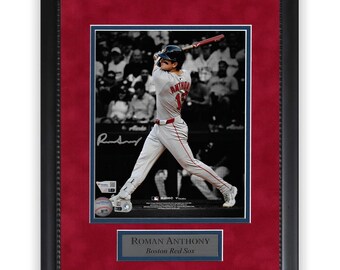 Roman Anthony Boston Red Sox Autographed 8x10 Framed to 11x14 Fanatics