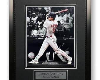 Roman Anthony Boston Red Sox Photo Framed to 11x14