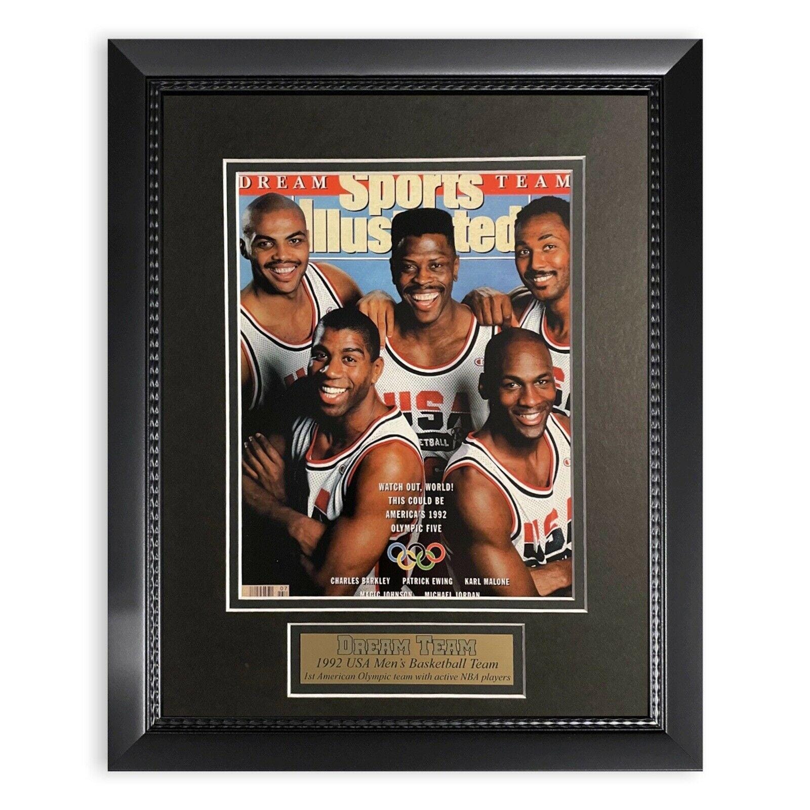 Maillot Bleu Signé Chris Mullin - Dream Team USA 1992 - Certifié JSA - NBA
