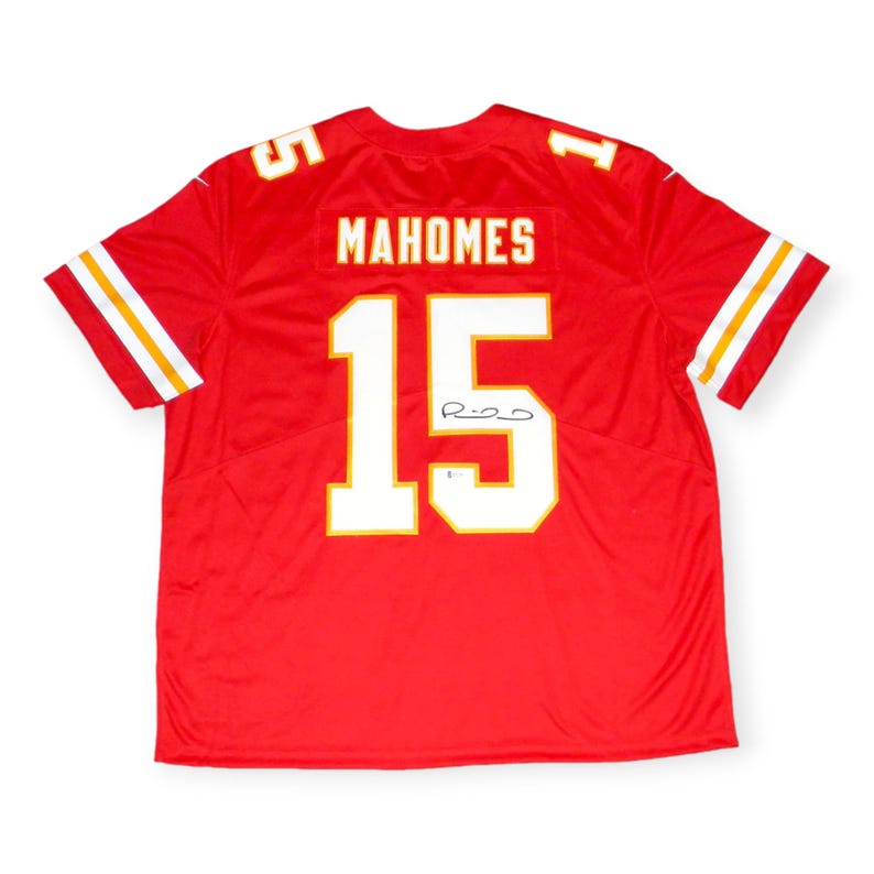 Patrick Mahomes Kansas City Chiefs Autographed Nike Limited Jersey BAS image 1