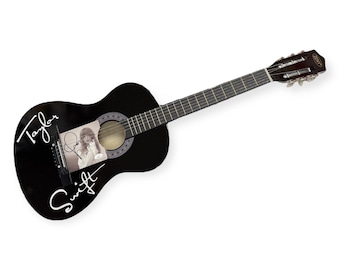 Taylor Swift Autographed Acoustic Guitar Pick Guard JSA