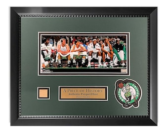 Boston Celtics Parquet Floor Framed to 11x14