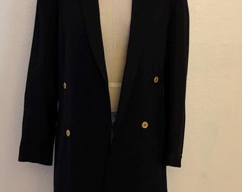 Vintage 90er Jahre Der limitierte schwarzer Blazer