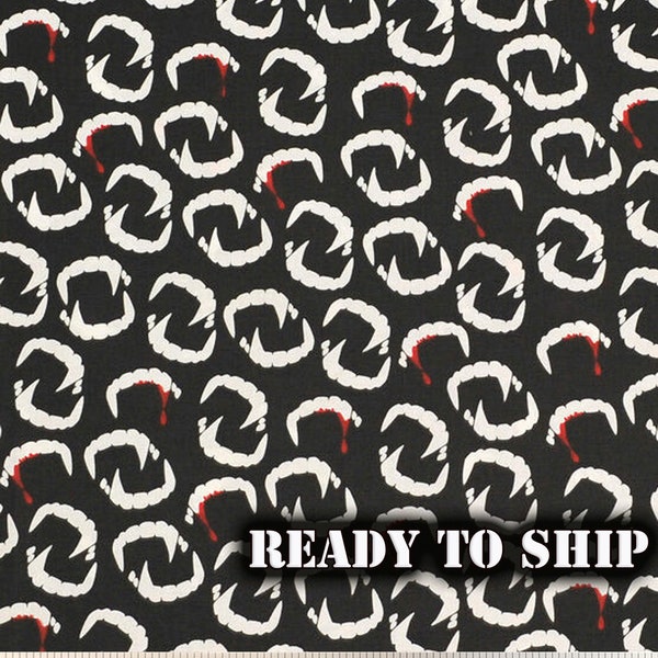 Vampire Fabric Etsy