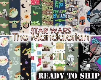 Licensed Star Wars Grogu Cotton Fabric - Quilting, Apparel