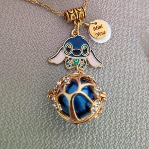 Mini Us or Baby Love Pregnancy Bola with Stitch