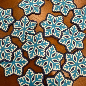 Snowflake Die Cuts, Layered Paper Snowflakes, Die Cuts, Winter Die Cuts, Cardstock