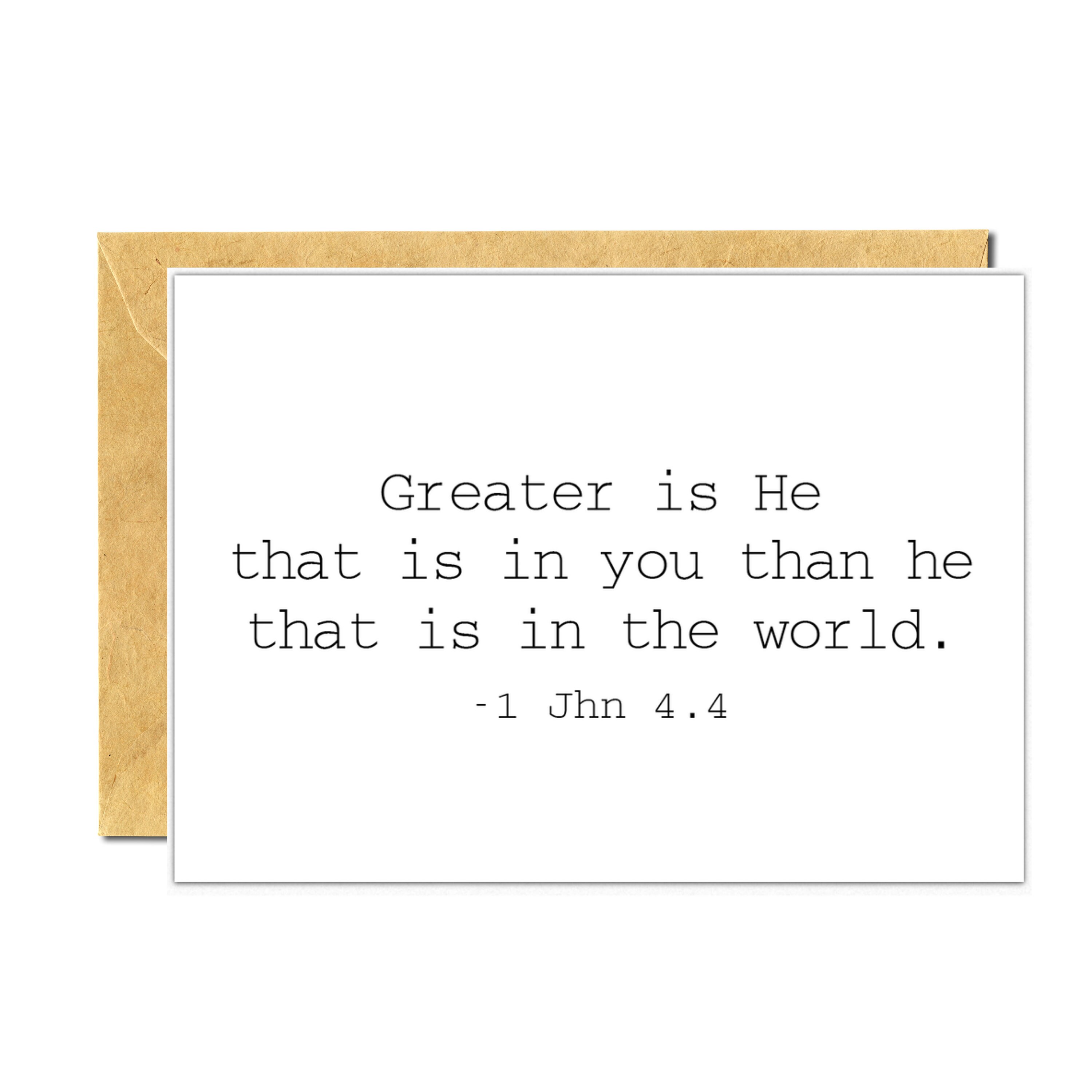 Greater is he that is in you than he that is in the world 2x3
