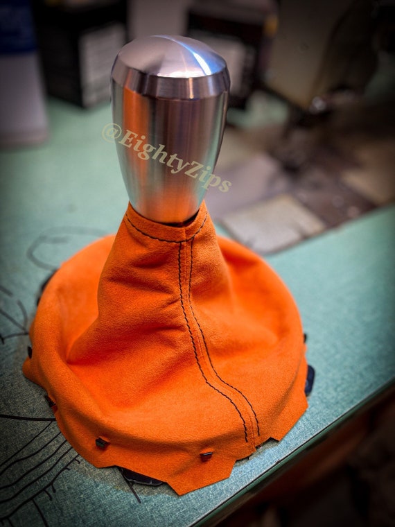 GT86/BRZ/FRS Mango Orange Alcantara Shift Boot Etsy