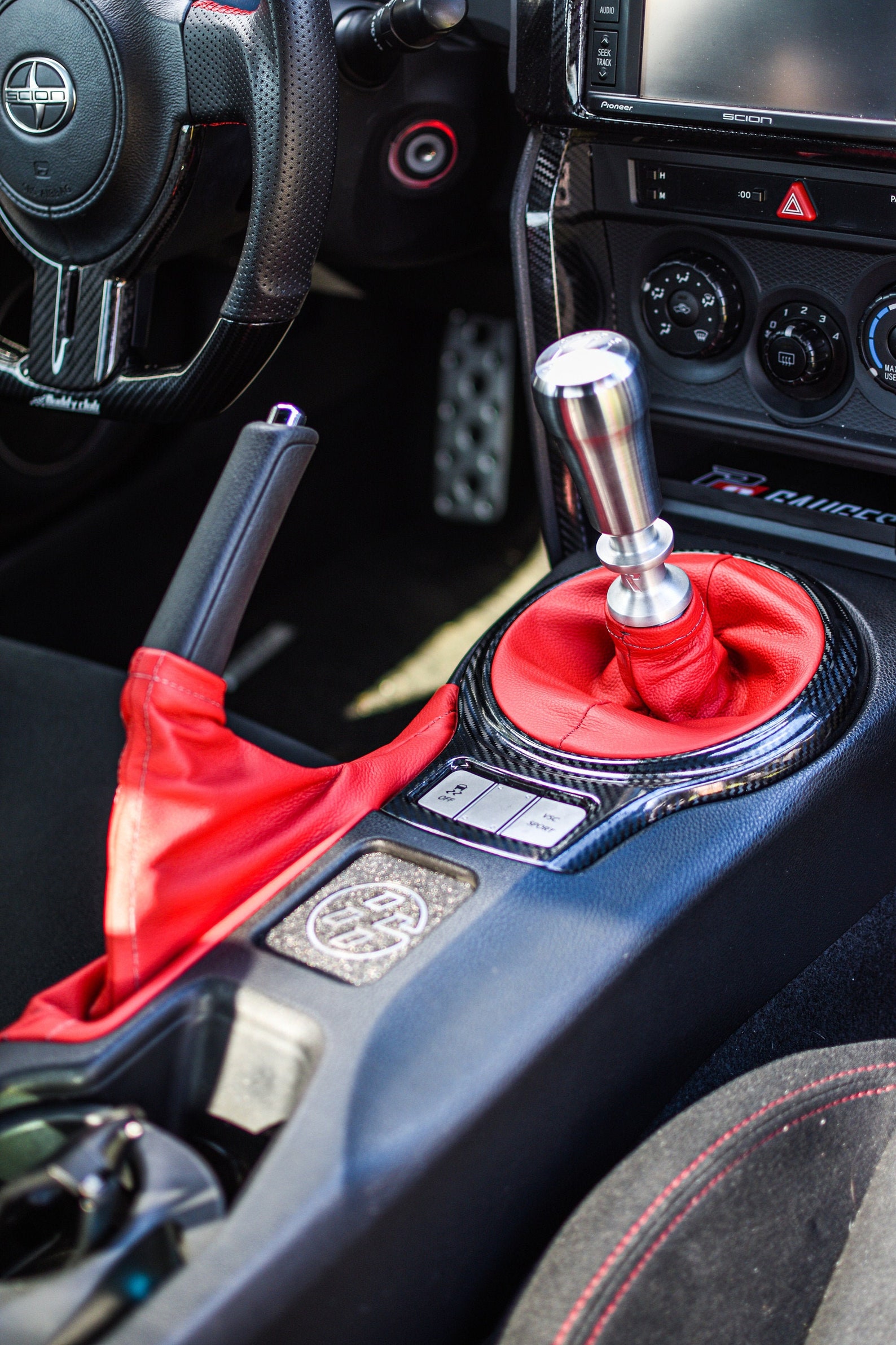 GT86/BRZ/FRS Red Leather Shift Boot Etsy