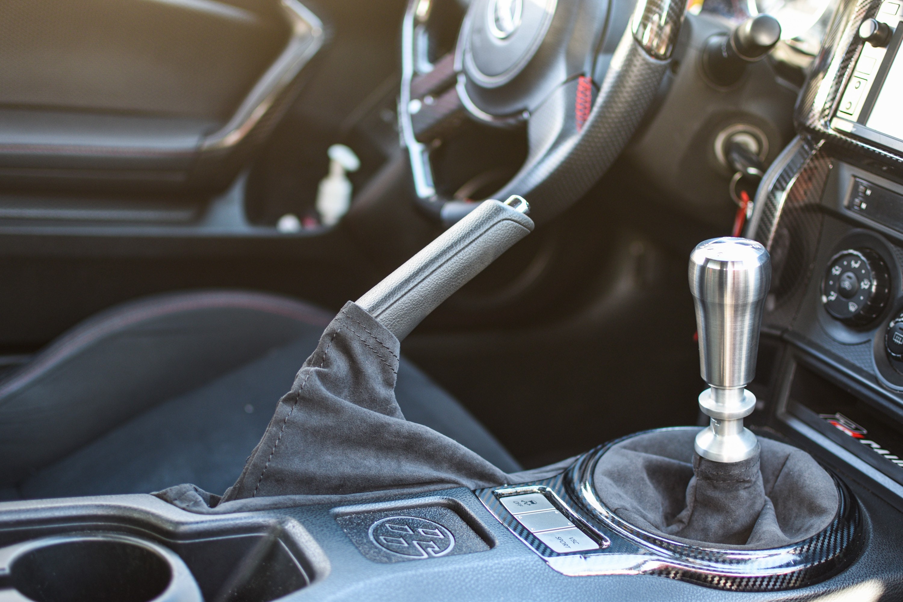 GT86/BRZ/FRS Black Alcantara Shift/Hand Brake Boots Etsy