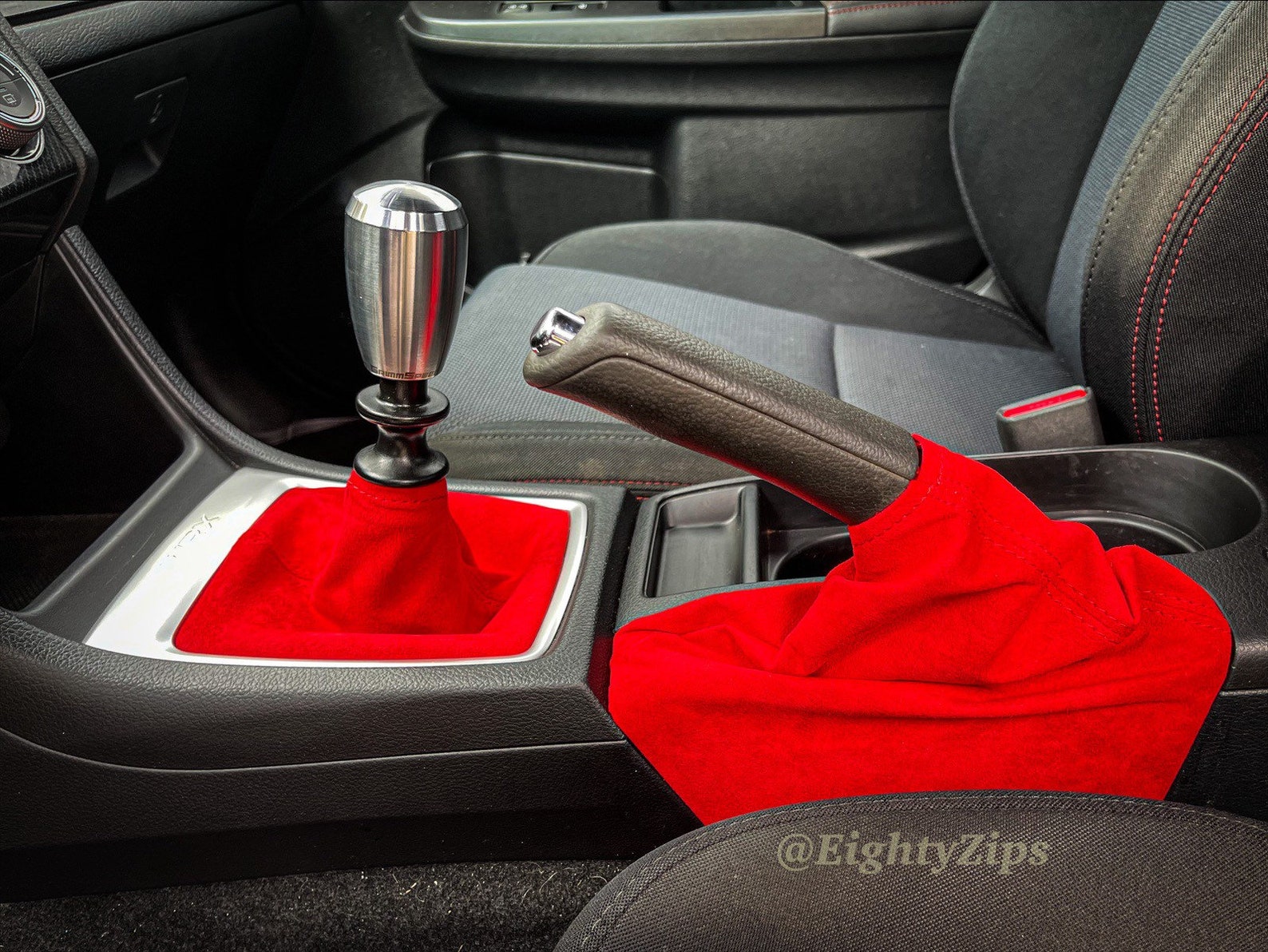 WRX 15 Red Alcantara Shift Boot Etsy