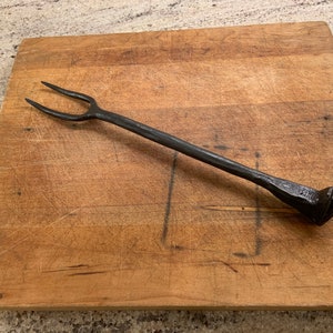 Hand Forged Meat Cooking Fork