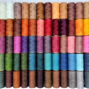 5 m / 10 m / 20 m 1 mm waxed macrame yarn Linhasita, macrame yarn, Linhasita yarn, yarn sold by the meter, sewing thread 1 mm, macrame cord, leather yarn