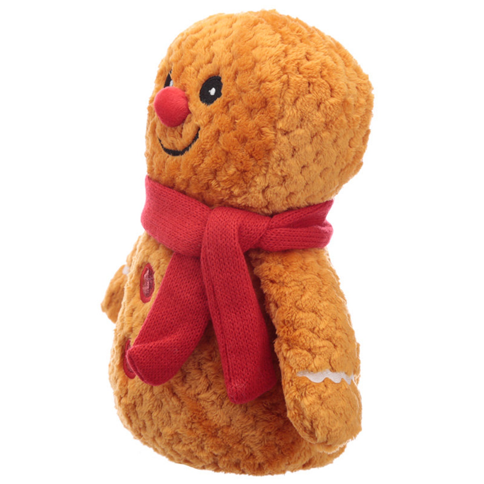 Gingerbread Man Plush Door Stop Weighted Christmas Soft Toy Etsy