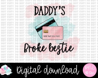 Download Broke Best Friend Etsy