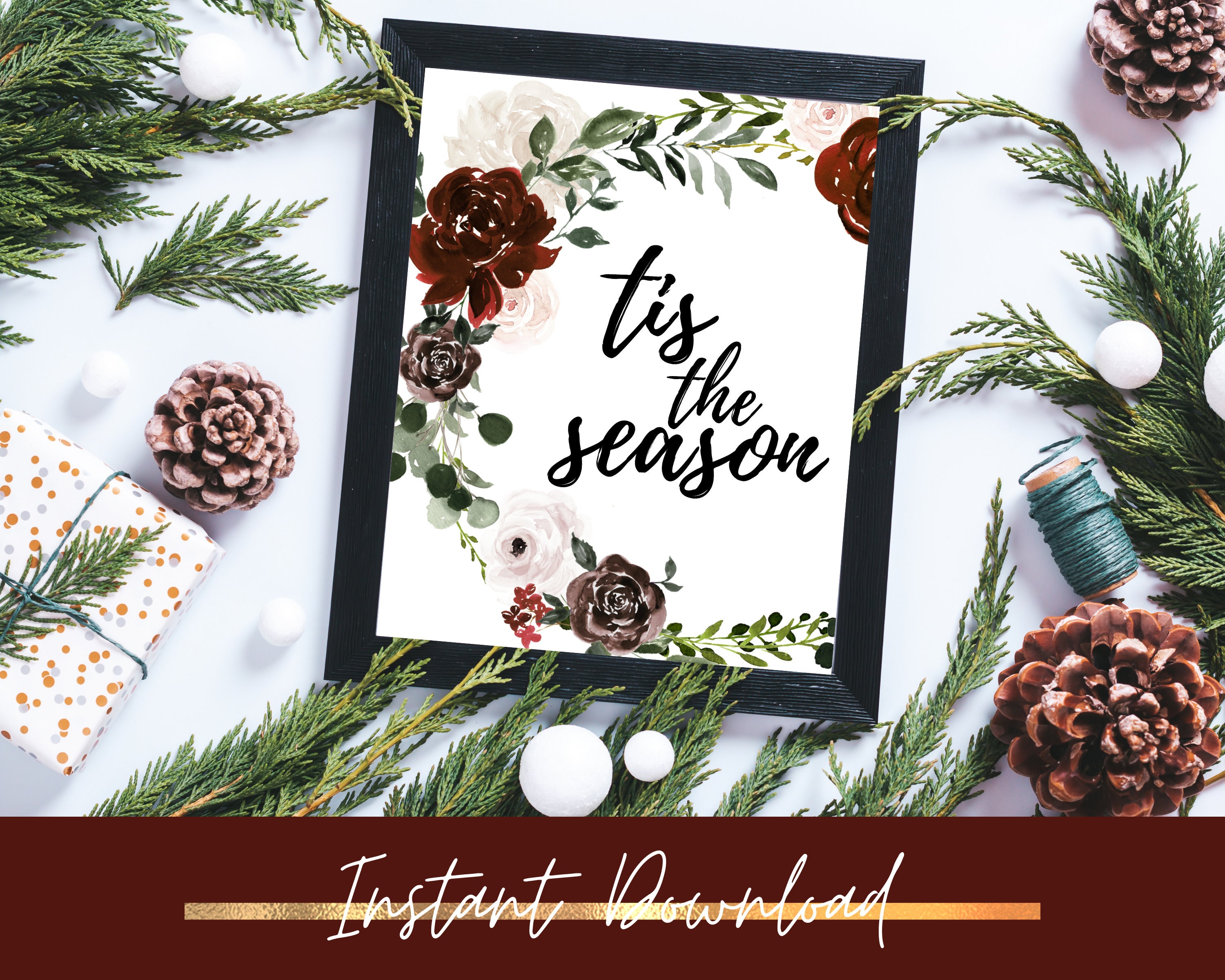 Christmas Printable Wall Art Christmas Decor Holiday Decor Etsy christmas-printable-wall-art-christmas-decor-holiday-decor-etsy