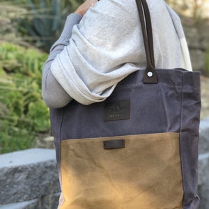 Fernweh Waxed canvas Travel Tote