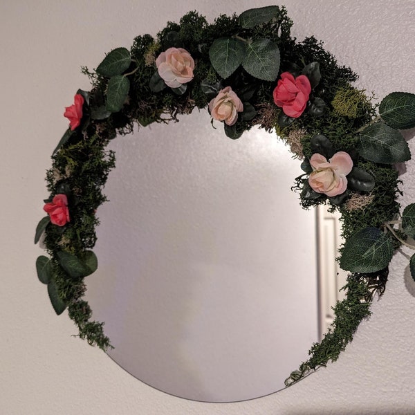 Moss Mirror Etsy