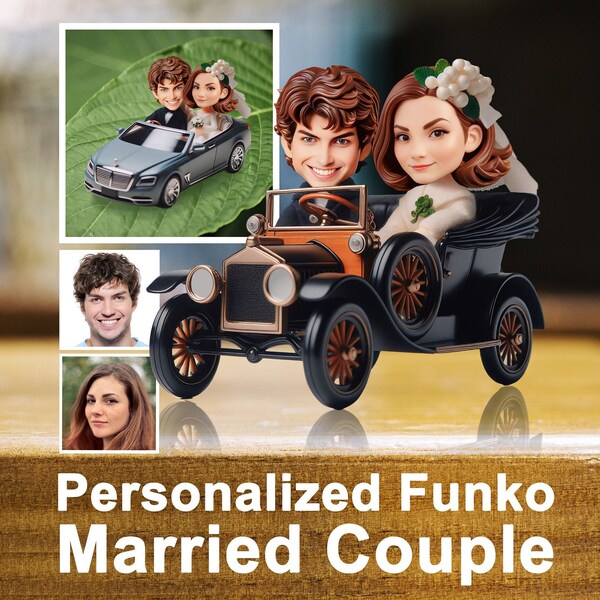 Married gift whith funko style,couple gift, Personalized funko pop,funko pop arts, funko pop portrait, couple portrait, couple caricature