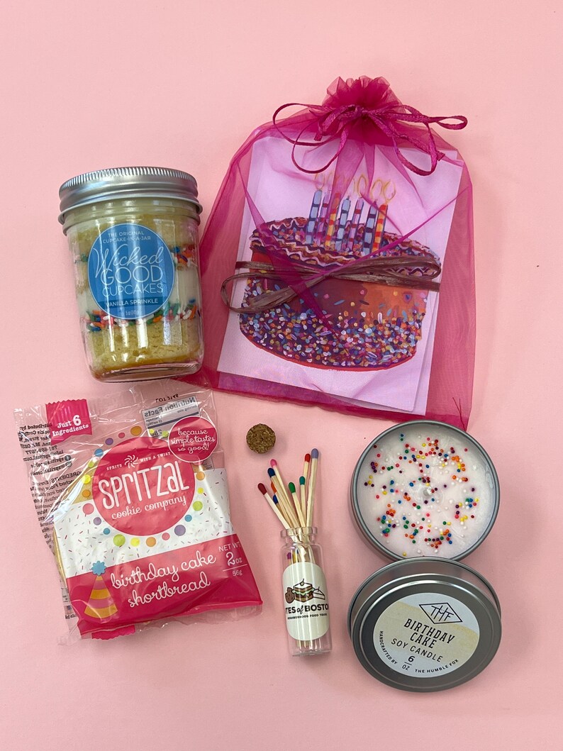 Birthday Wishes & All the Sprinkles Gift Box Etsy