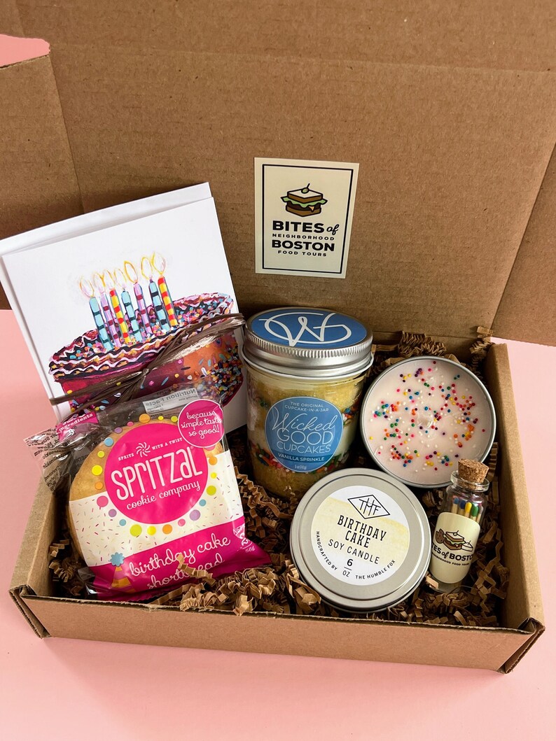 Birthday Wishes & All the Sprinkles Gift Box Etsy