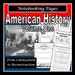 American History Notebooking Pages Covering Colonization to ...