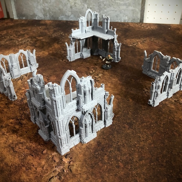 Imperial Ruins 3 ++ 28mm sci fi fantasy grim dark scatter ruin stargrave tabletop wargame terrain rpg miniature star scenery warhammer 40k