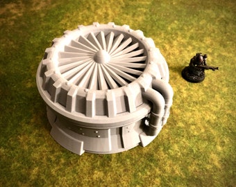 GIANT VENT++ 28mm Sci Fi Model Terrain Warhammer 40k Necromunda Killteam RPG Star Wars DnD Stargrave Starbreach Miniature Wargame Scenery 3D